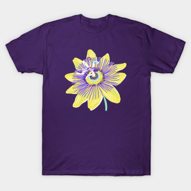 Passion flower (1) T-Shirt by JordanKay